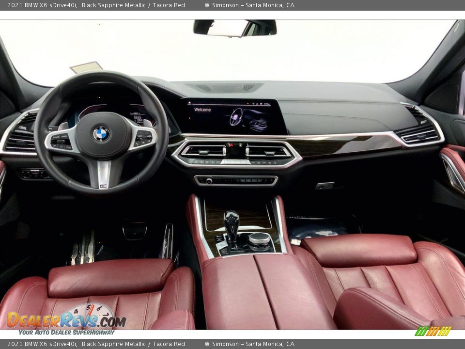 Front Seat of 2021 BMW X6 sDrive40i Photo #15