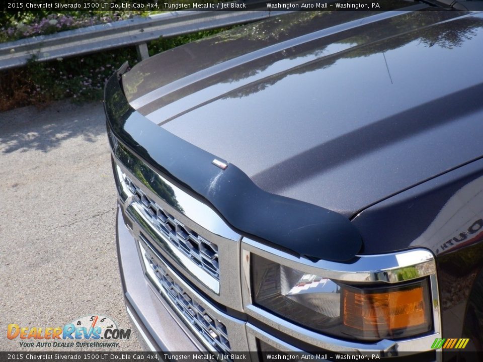 2015 Chevrolet Silverado 1500 LT Double Cab 4x4 Tungsten Metallic / Jet Black Photo #15