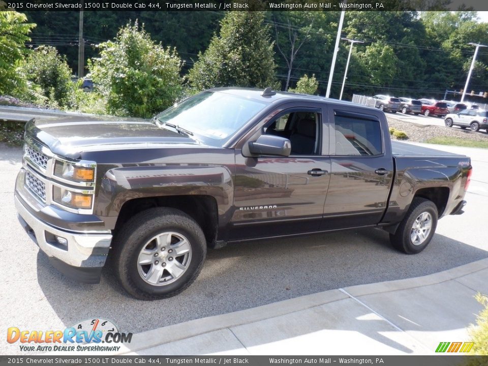 Tungsten Metallic 2015 Chevrolet Silverado 1500 LT Double Cab 4x4 Photo #16