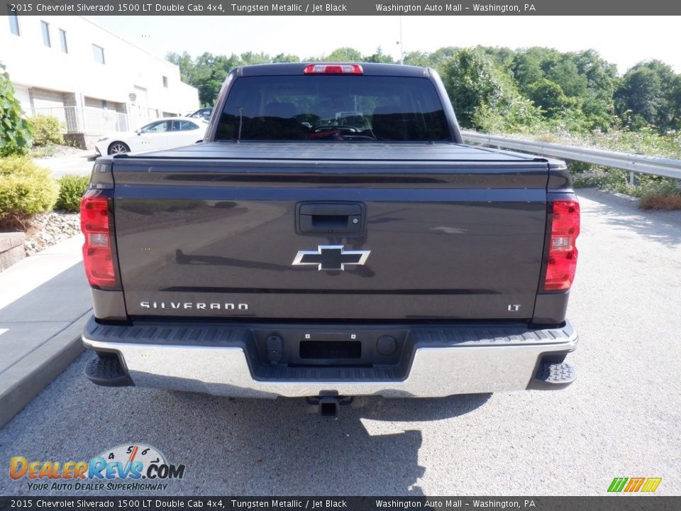 2015 Chevrolet Silverado 1500 LT Double Cab 4x4 Tungsten Metallic / Jet Black Photo #20