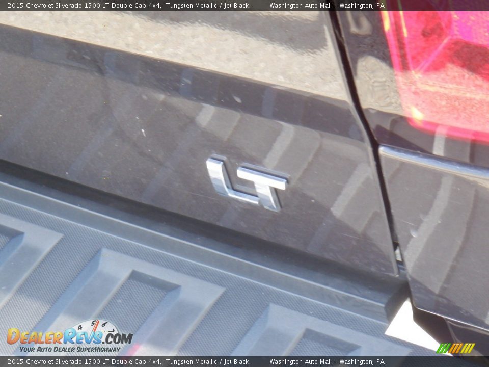 2015 Chevrolet Silverado 1500 LT Double Cab 4x4 Tungsten Metallic / Jet Black Photo #22