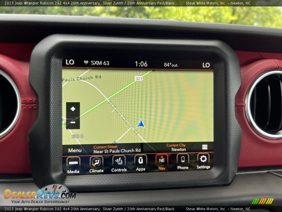 Navigation of 2023 Jeep Wrangler Rubicon 392 4x4 20th Anniversary Photo #25