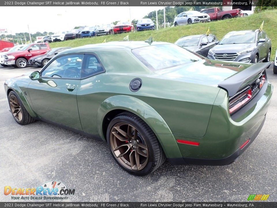 2023 Dodge Challenger SRT Hellcat JailBreak Widebody F8 Green / Black Photo #3