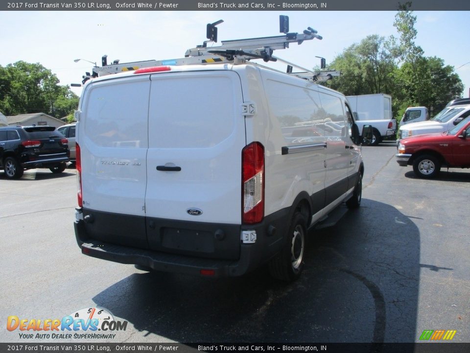 2017 Ford Transit Van 350 LR Long Oxford White / Pewter Photo #4