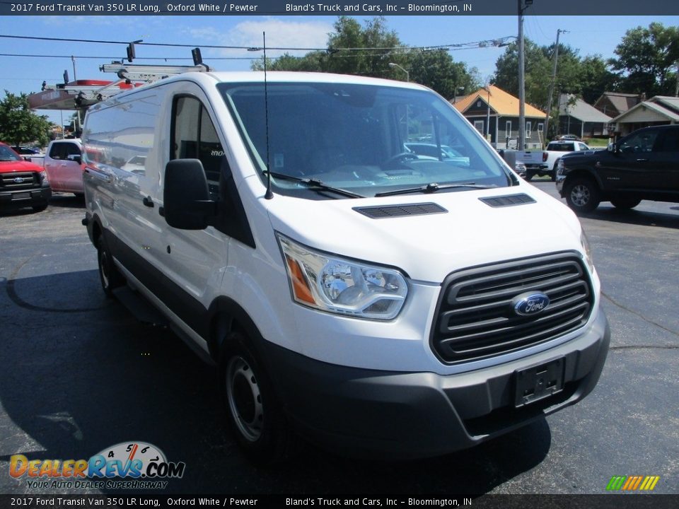 2017 Ford Transit Van 350 LR Long Oxford White / Pewter Photo #5