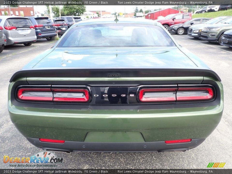 2023 Dodge Challenger SRT Hellcat JailBreak Widebody F8 Green / Black Photo #4