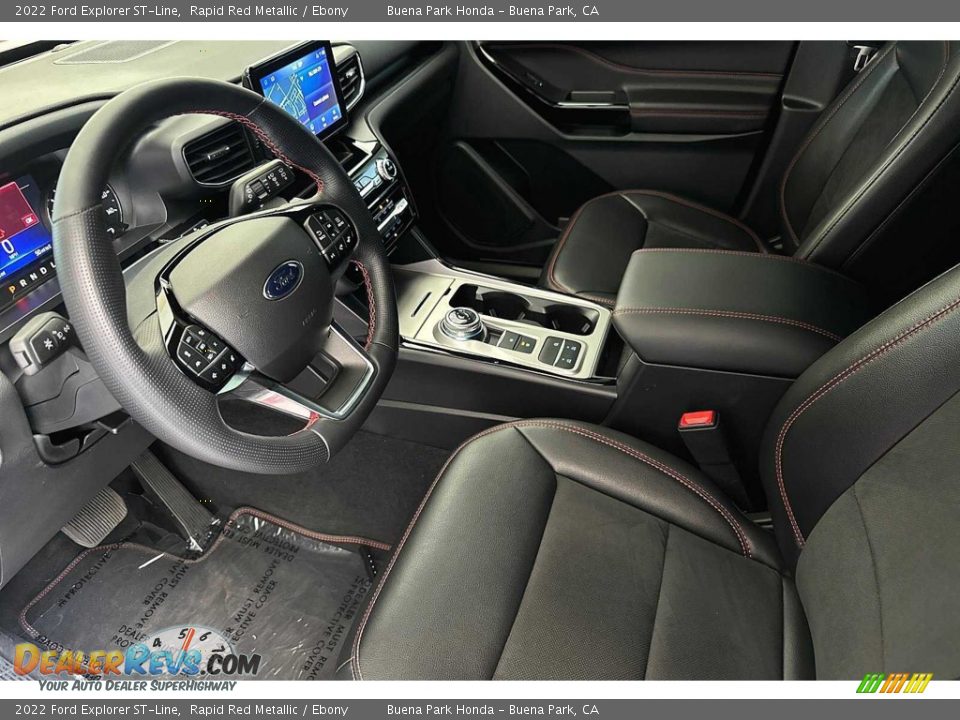 Front Seat of 2022 Ford Explorer ST-Line Photo #10