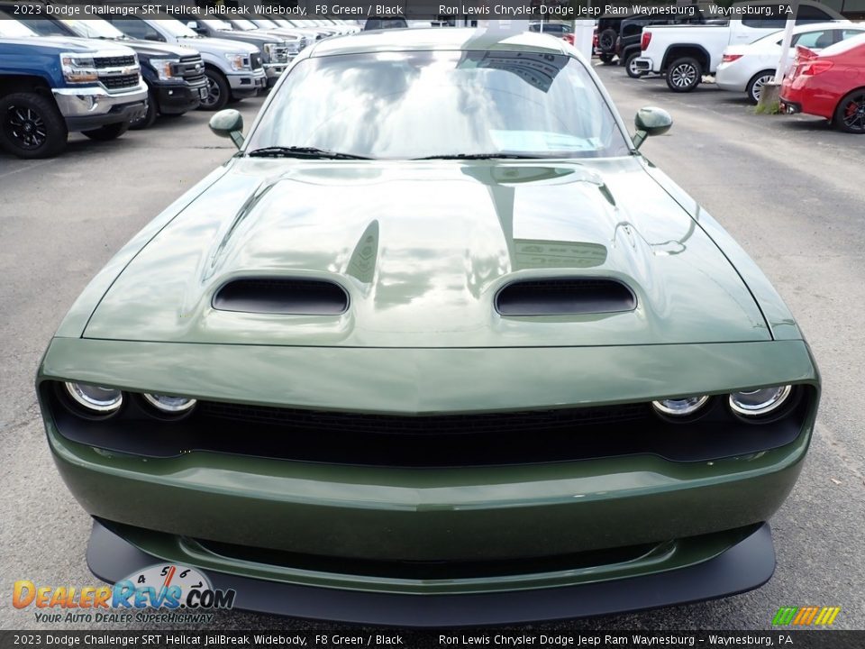 F8 Green 2023 Dodge Challenger SRT Hellcat JailBreak Widebody Photo #9