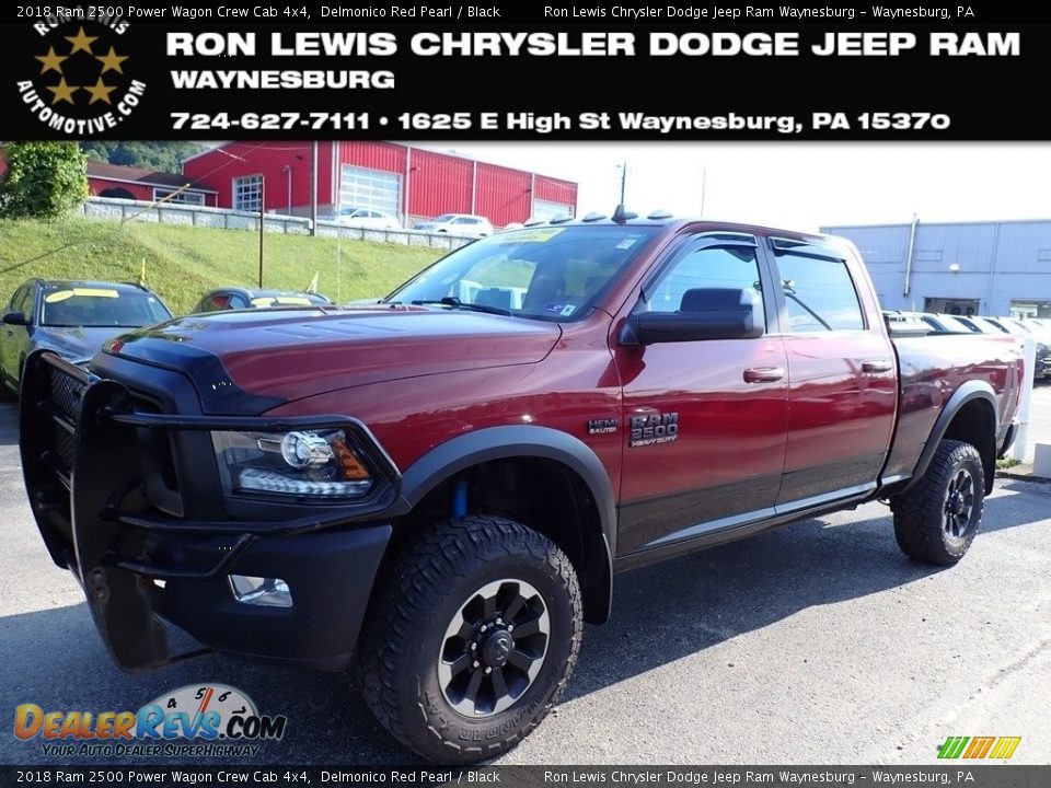 2018 Ram 2500 Power Wagon Crew Cab 4x4 Delmonico Red Pearl / Black Photo #1