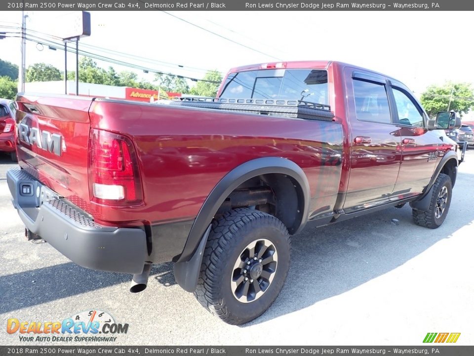 2018 Ram 2500 Power Wagon Crew Cab 4x4 Delmonico Red Pearl / Black Photo #6