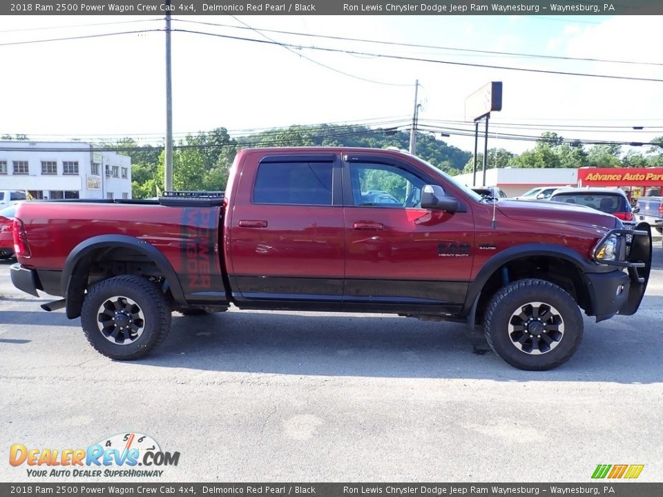 2018 Ram 2500 Power Wagon Crew Cab 4x4 Delmonico Red Pearl / Black Photo #7