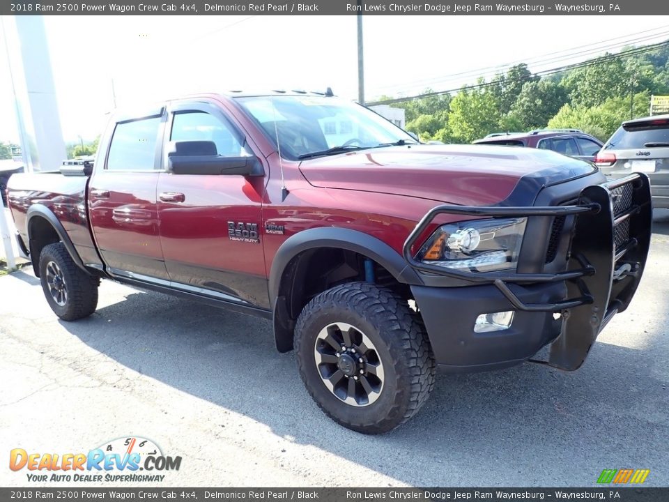 2018 Ram 2500 Power Wagon Crew Cab 4x4 Delmonico Red Pearl / Black Photo #8