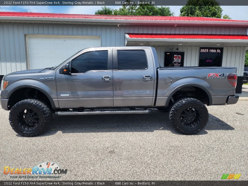 2012 Ford F150 FX4 SuperCrew 4x4 Sterling Gray Metallic / Black Photo #1