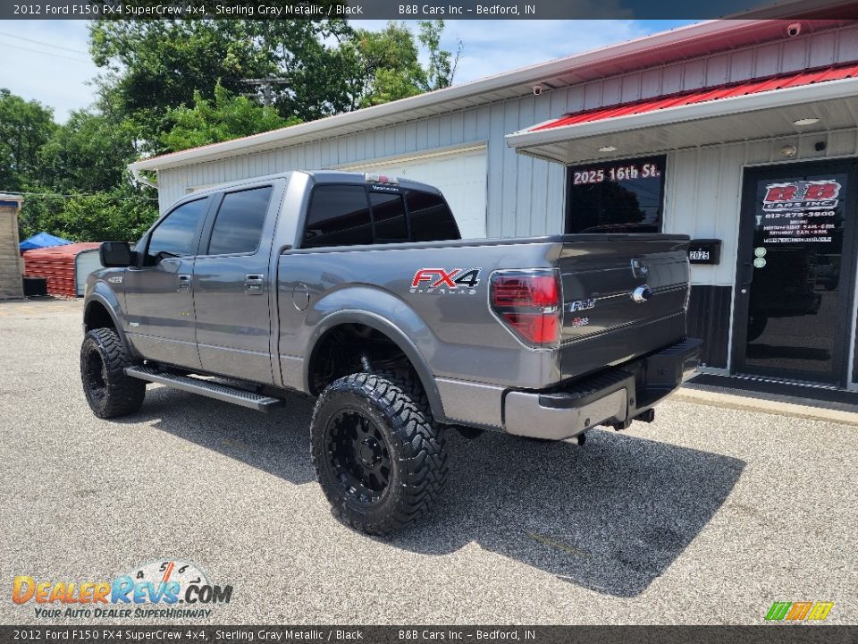 2012 Ford F150 FX4 SuperCrew 4x4 Sterling Gray Metallic / Black Photo #2