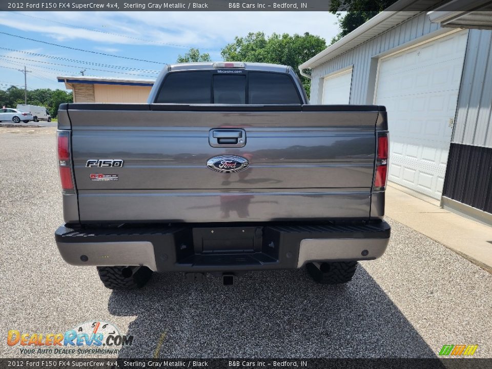 2012 Ford F150 FX4 SuperCrew 4x4 Sterling Gray Metallic / Black Photo #3