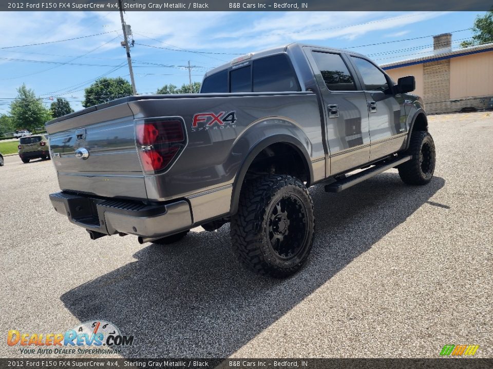 2012 Ford F150 FX4 SuperCrew 4x4 Sterling Gray Metallic / Black Photo #4