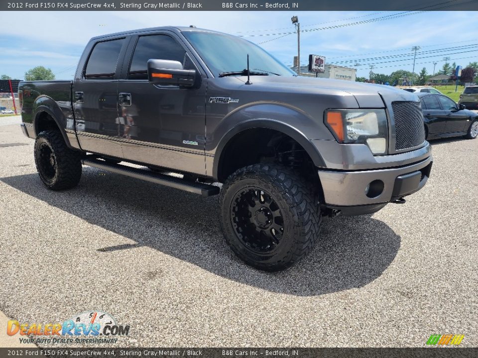 2012 Ford F150 FX4 SuperCrew 4x4 Sterling Gray Metallic / Black Photo #5