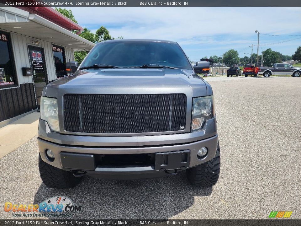 2012 Ford F150 FX4 SuperCrew 4x4 Sterling Gray Metallic / Black Photo #6