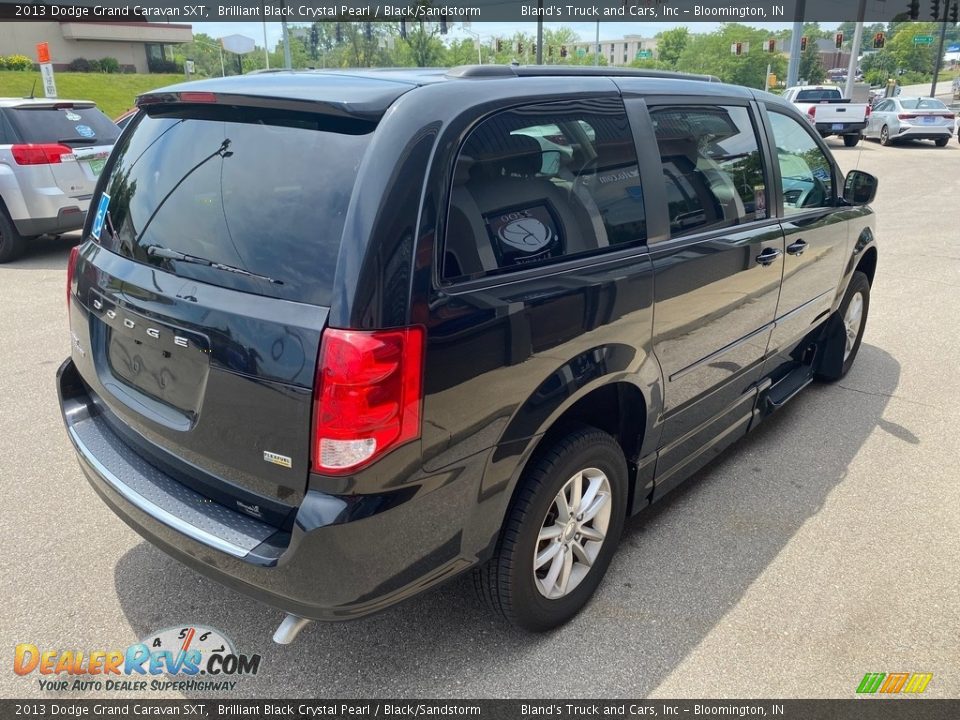 2013 Dodge Grand Caravan SXT Brilliant Black Crystal Pearl / Black/Sandstorm Photo #7