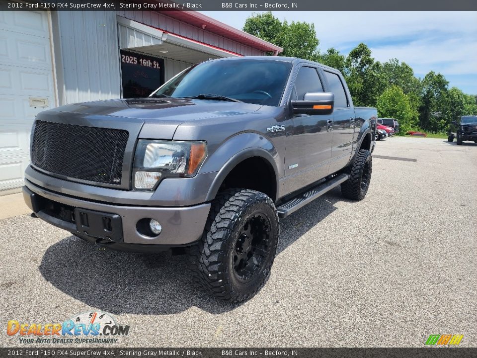 2012 Ford F150 FX4 SuperCrew 4x4 Sterling Gray Metallic / Black Photo #7