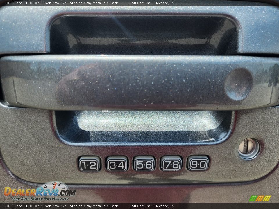 2012 Ford F150 FX4 SuperCrew 4x4 Sterling Gray Metallic / Black Photo #14