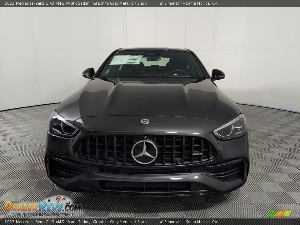 2023 Mercedes-Benz C 43 AMG 4Matic Sedan Graphite Gray Metallic / Black Photo #2