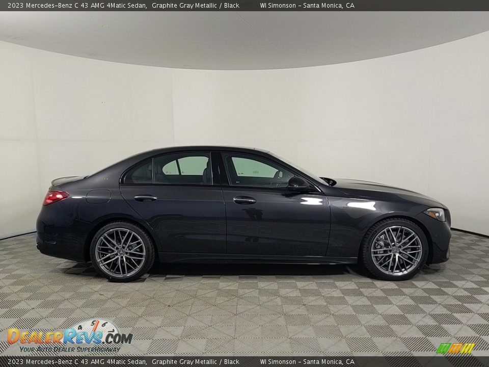 Graphite Gray Metallic 2023 Mercedes-Benz C 43 AMG 4Matic Sedan Photo #6