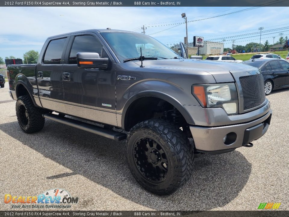 2012 Ford F150 FX4 SuperCrew 4x4 Sterling Gray Metallic / Black Photo #32