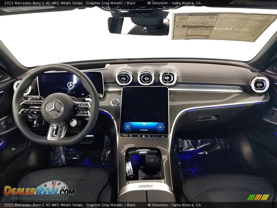 Dashboard of 2023 Mercedes-Benz C 43 AMG 4Matic Sedan Photo #18