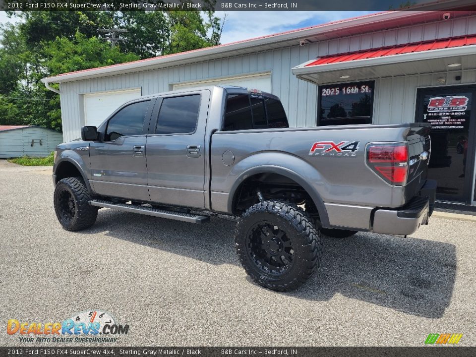 2012 Ford F150 FX4 SuperCrew 4x4 Sterling Gray Metallic / Black Photo #34