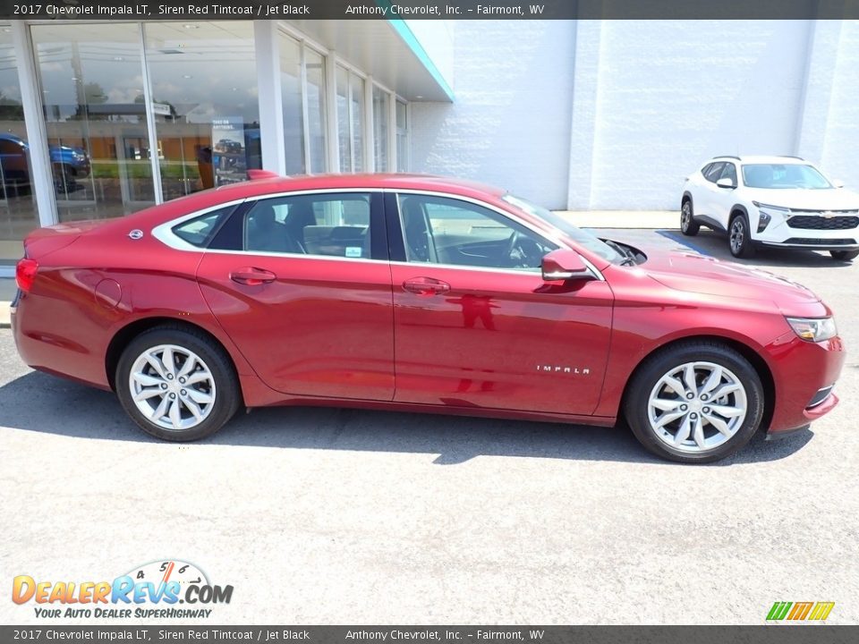 2017 Chevrolet Impala LT Siren Red Tintcoat / Jet Black Photo #1