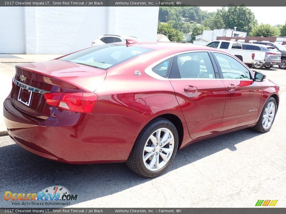 2017 Chevrolet Impala LT Siren Red Tintcoat / Jet Black Photo #2