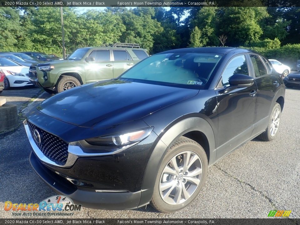 2020 Mazda CX-30 Select AWD Jet Black Mica / Black Photo #1