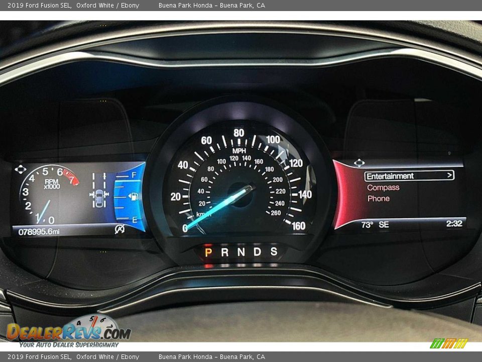 2019 Ford Fusion SEL Gauges Photo #32