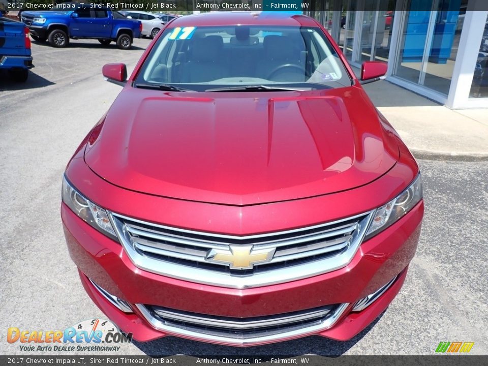 Siren Red Tintcoat 2017 Chevrolet Impala LT Photo #8