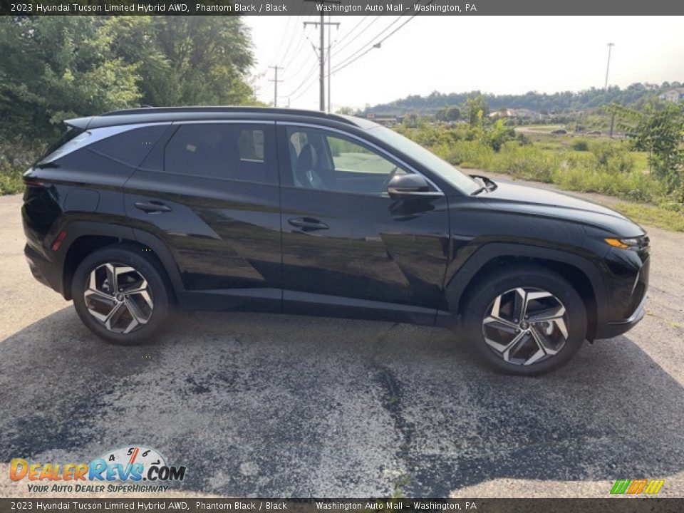 2023 Hyundai Tucson Limited Hybrid AWD Phantom Black / Black Photo #3