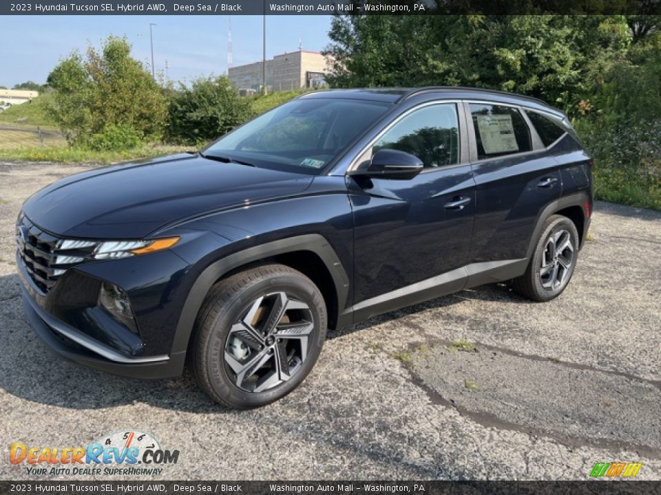 2023 Hyundai Tucson SEL Hybrid AWD Deep Sea / Black Photo #1