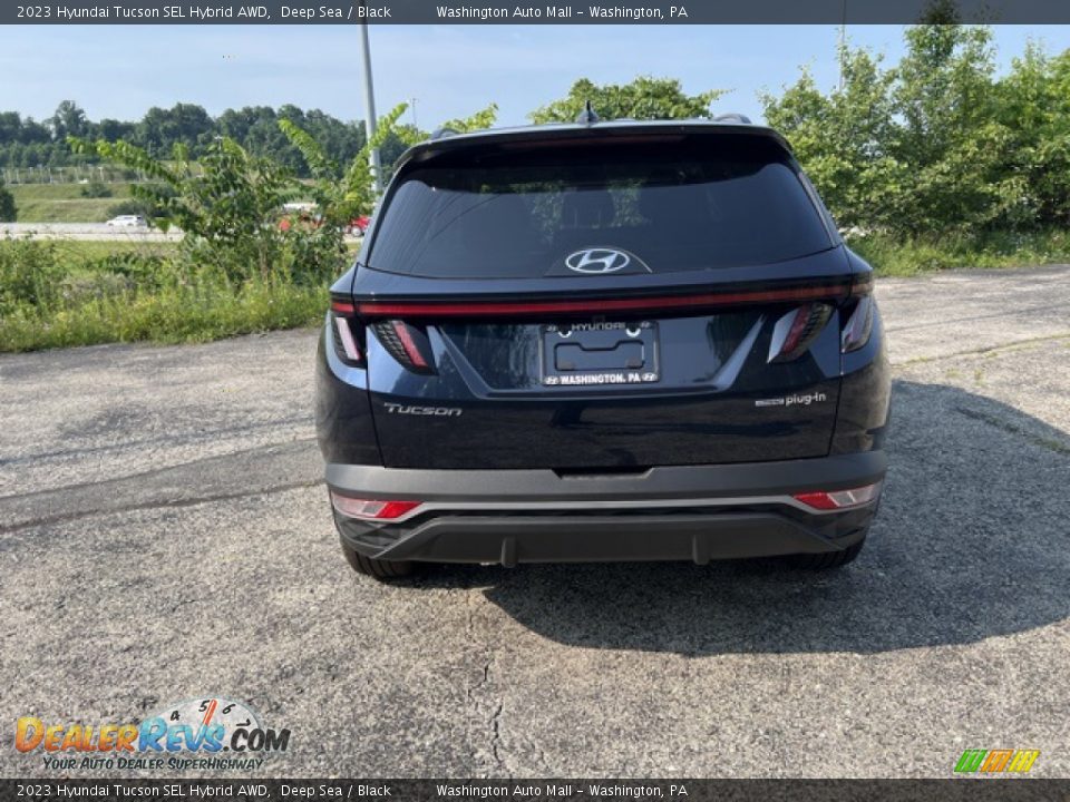 2023 Hyundai Tucson SEL Hybrid AWD Deep Sea / Black Photo #3