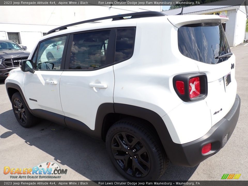 2023 Jeep Renegade Altitude 4x4 Alpine White / Black Photo #3