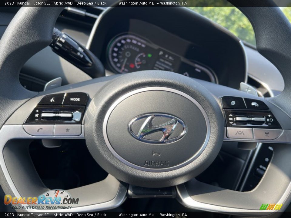 2023 Hyundai Tucson SEL Hybrid AWD Deep Sea / Black Photo #10