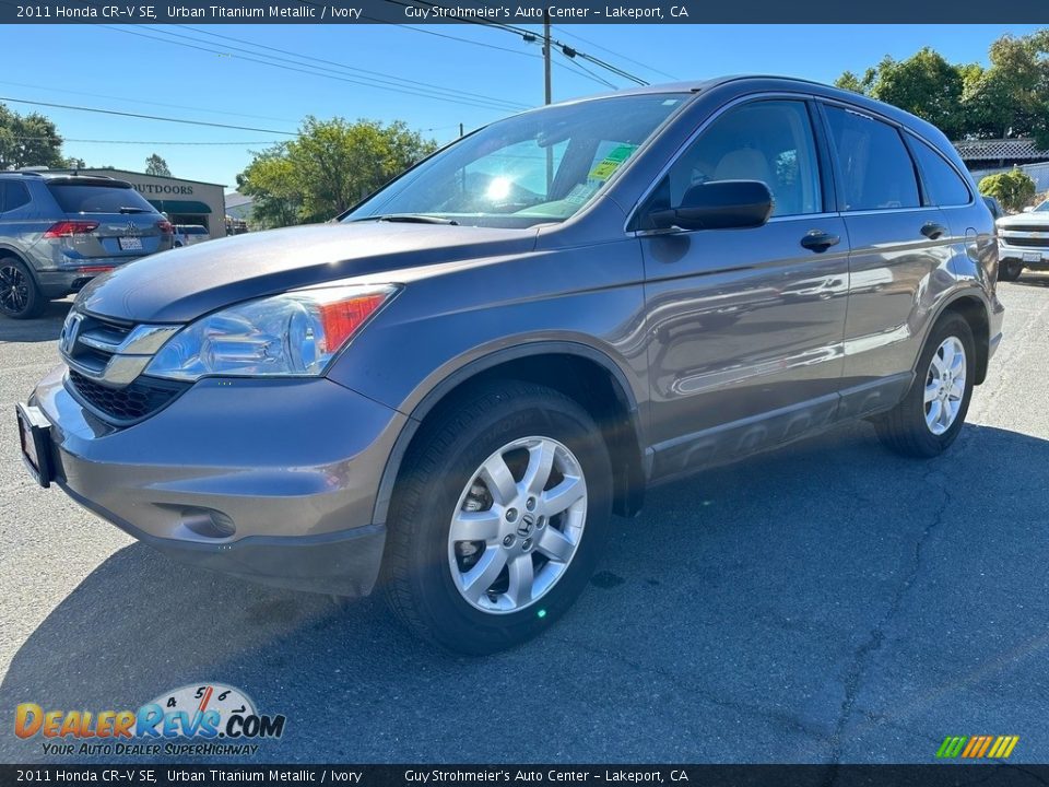 2011 Honda CR-V SE Urban Titanium Metallic / Ivory Photo #3