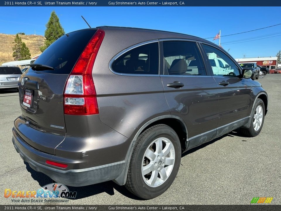 2011 Honda CR-V SE Urban Titanium Metallic / Ivory Photo #6