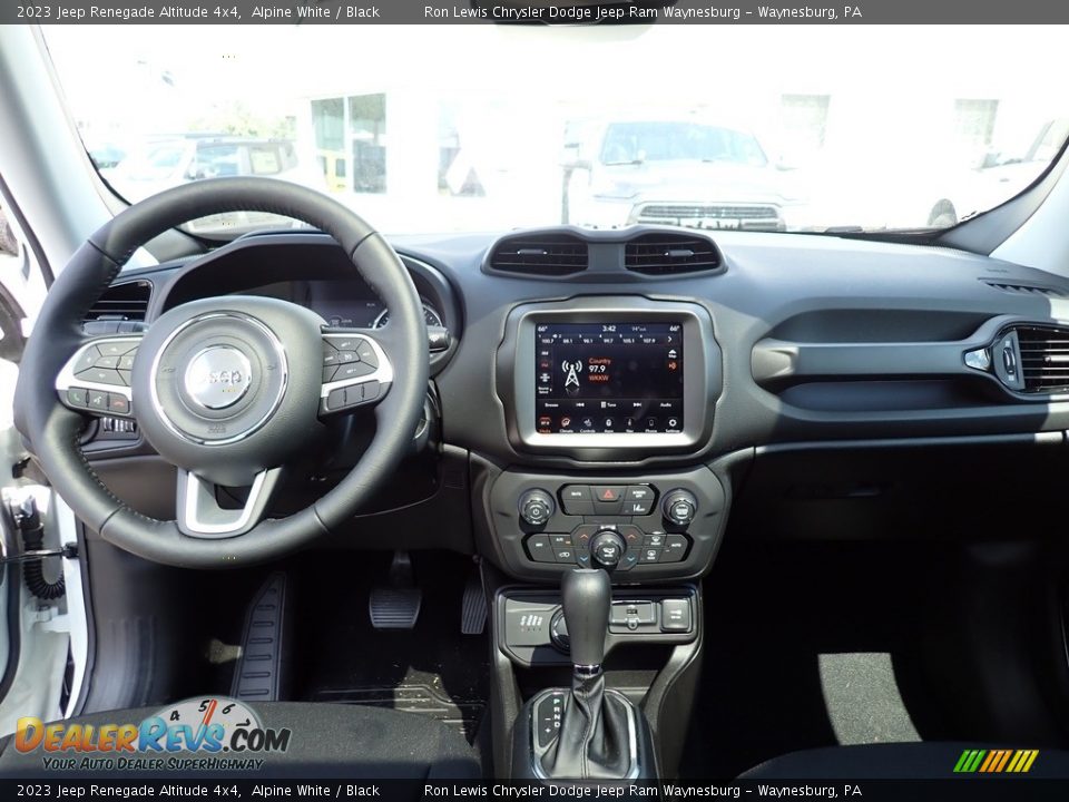 2023 Jeep Renegade Altitude 4x4 Alpine White / Black Photo #13