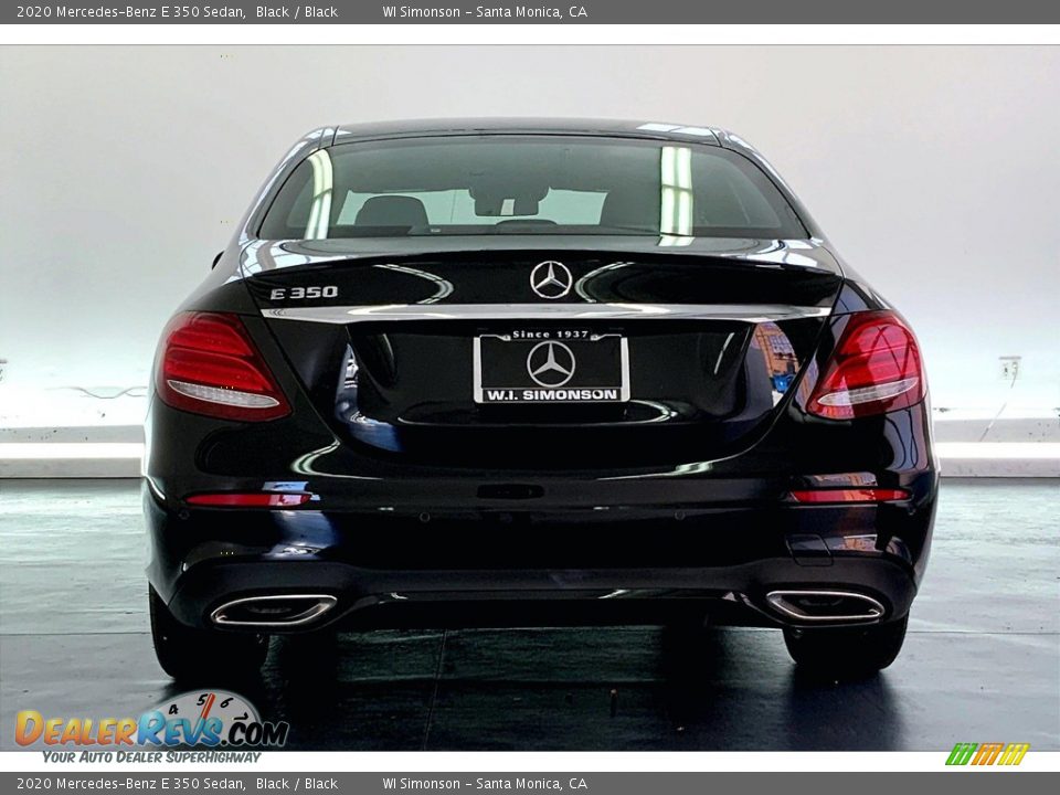 2020 Mercedes-Benz E 350 Sedan Black / Black Photo #3