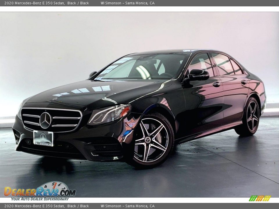 2020 Mercedes-Benz E 350 Sedan Black / Black Photo #12