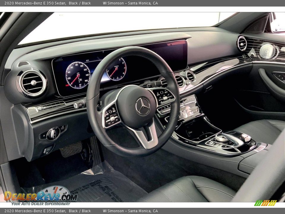 2020 Mercedes-Benz E 350 Sedan Black / Black Photo #14