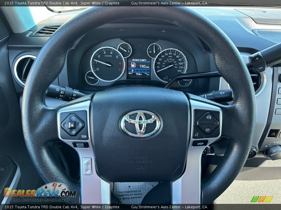 2015 Toyota Tundra TRD Double Cab 4x4 Steering Wheel Photo #8