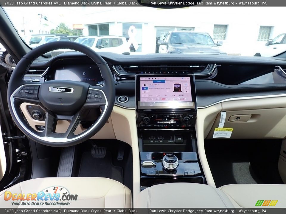 Dashboard of 2023 Jeep Grand Cherokee 4XE Photo #13