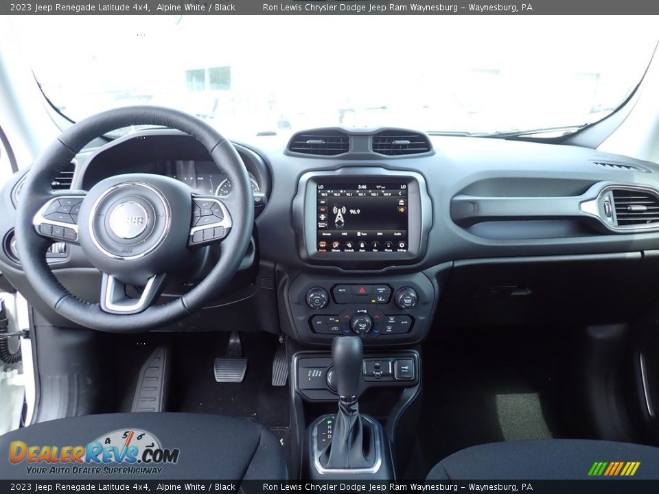 2023 Jeep Renegade Latitude 4x4 Alpine White / Black Photo #13