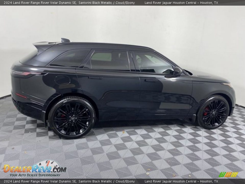 2024 Land Rover Range Rover Velar Dynamic SE Santorini Black Metallic / Cloud/Ebony Photo #11